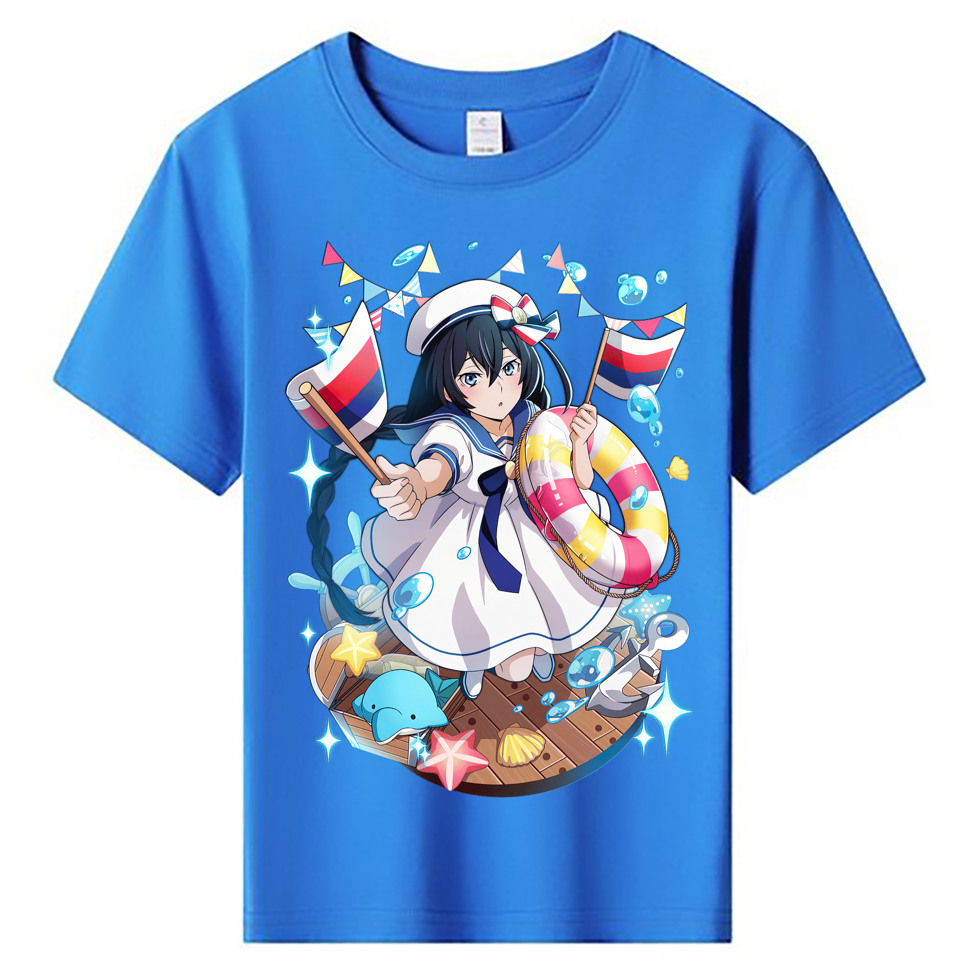 （画像用） 文豪ストレイドッグス Bungo Stray Dogs 綿100％キッズTシャツ（フロントプリント）
